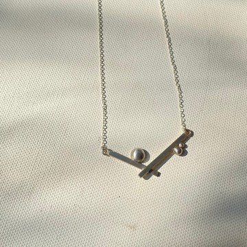 【Point and line 】925純銀 - 設計師系列