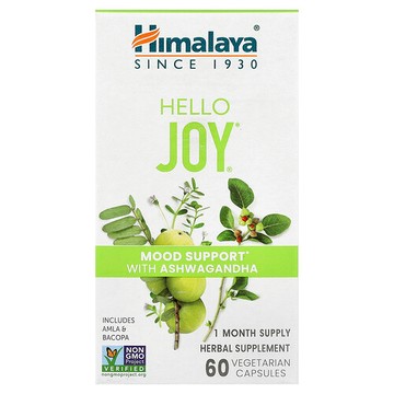 Himalaya, Hello Joy，南非醉茄情緒幫助，60 粒素食膠囊