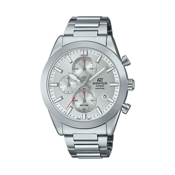 CASIO卡西歐 EDIFICE 三針三眼 標準計時鐘錶 藍寶石水晶玻璃 日期顯示窗 EFB-710D-7A_41mm