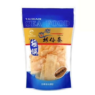 戀戀蚵仔寮 碳烤飛卷片 (90g/包)-2入組