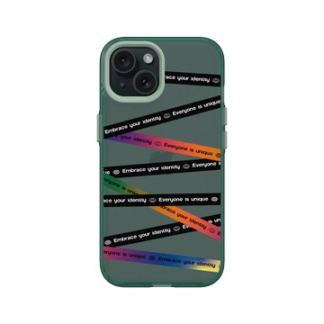 iPhone 15 Clear 憂墨綠 - Love in All ____ - 致世上唯一的你