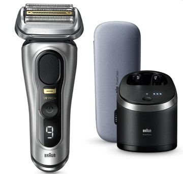 (1年保固) 德國製  BRAUN 德國百靈 Series 9 Pro+ 9577CC 刮鬍刀 wet&dry  附清洗液 日版原裝進口 父親節禮物