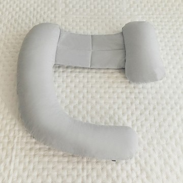shez Home 媽咪夢棉質孕婦身體枕 + 枕芯  100 x 105cm  灰色