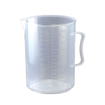 量杯 多功能透明量杯 1000ml 帶刻度量杯 溶劑量杯 透明量杯 尖嘴量杯 烘焙量杯 實驗室 料理用 165-PPC1000