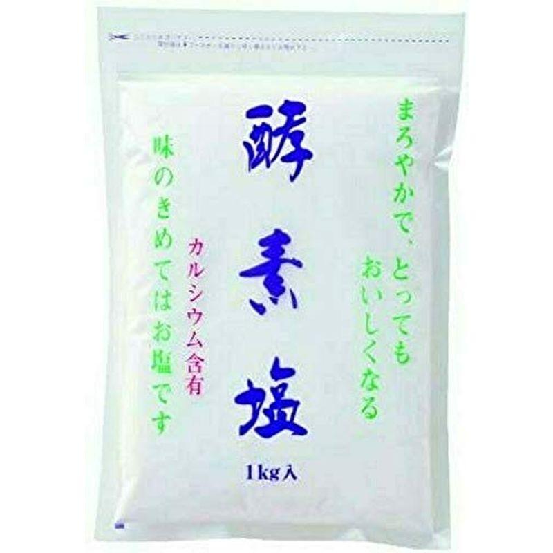 波動法製造 酵素塩 1kg×6袋