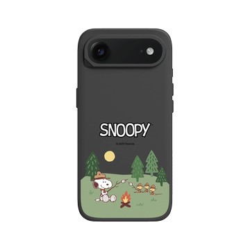 iPhone Air SolidX 黑 - 史努比 Snoopy - 露營趣