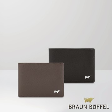 【BRAUN BUFFEL】 羅根-A 8卡男夾-多色賣場(德國小金牛台灣總代理)/BF569-312