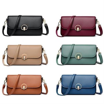 Jpqueen 小眾設計純色腋下包斜背包小方包(6色可選)