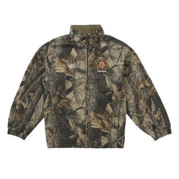 SUPREME UMBRO COTTON RIPSTOP TRACK JACKET (SS26) REALTREE HARDWOODS CAMO