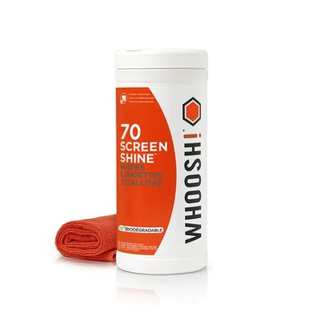 WHOOSH 螢幕清潔濕巾 罐裝抽取式 (70抽)
