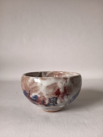 志野茶碗陳炫亨陶藝家創作還原燒