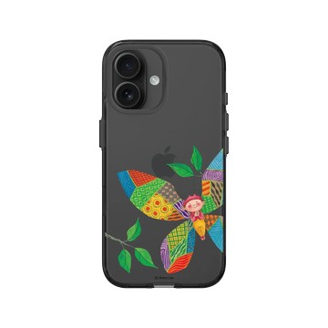 iPhone 16 Clear (相機按鈕) 酷墨灰 - 幾米 Jimmy Liao - 我的錯都是大人的錯-飛舞