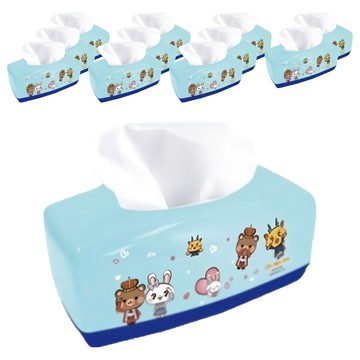 嶸の家 面紙盒 S6900M  藍色  25 x 13.8 x 10.9cm