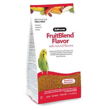 Zupreem 路比爾 原廠直送 水果滋養大餐 鸚鵡飼料 鳥飼料 蔬果滋養大餐 滋養丸 小型鸚鵡 中型鸚鵡 虎皮