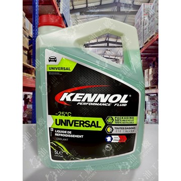 『油工廠』KENNOL -25°C UNIVERSAL 即用型 水箱精 綠色 5L 無須稀釋