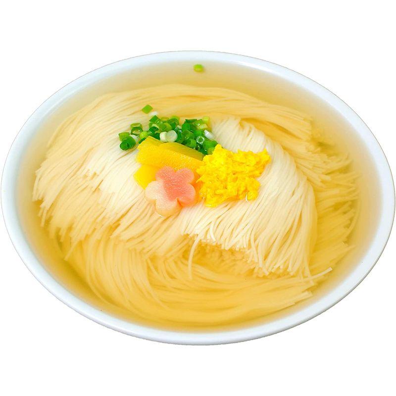 ニュータッチ 手緒里庵 あっさり仕立てのそうめん 31g×6個