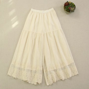 雙層刺繡花邊內搭褲937939