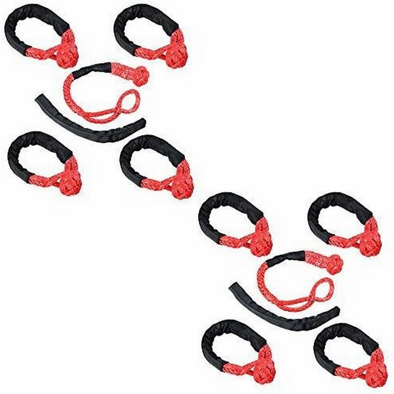 Astra Depots ソフトuhmwpe シャックル 1 2インチ X 21 3インチ 38 カンマ 000ポンド ブラックスリーブ 4dwオフロードatv Utv ジープウインチロープ用 10x レ 通販 Lineポイント最大0 5 Get Lineショッピング