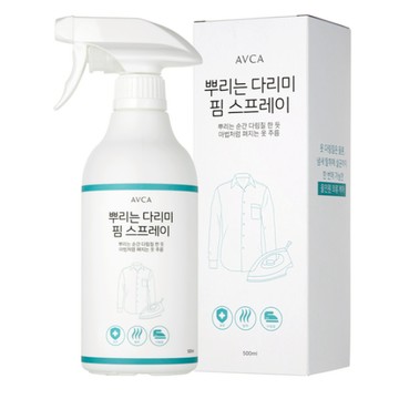 AVCA 韓國 衣物熨燙噴霧 500ml【快速出貨】防靜電衣物除皺噴霧 家事神隊友 去除異味 衣物除臭