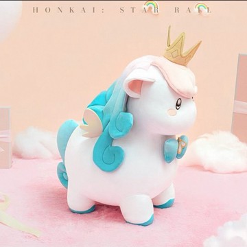 新品 免運🌟【崩壞：星穹鐵道】超爆款風堇小伊卡抱枕娃娃 星穹鐵道周邊 毛絨玩偶 毛絨娃娃 遊戲周邊 伊卡 獨角獸毛絨玩偶