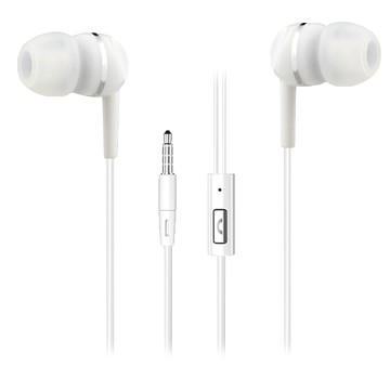SeeHot 嘻哈部落入耳式音樂耳機麥克風(SH-MHS340)-白色