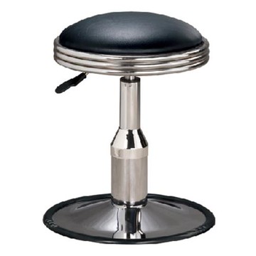 傢俱屋 星伯電金吧台椅 黑 低