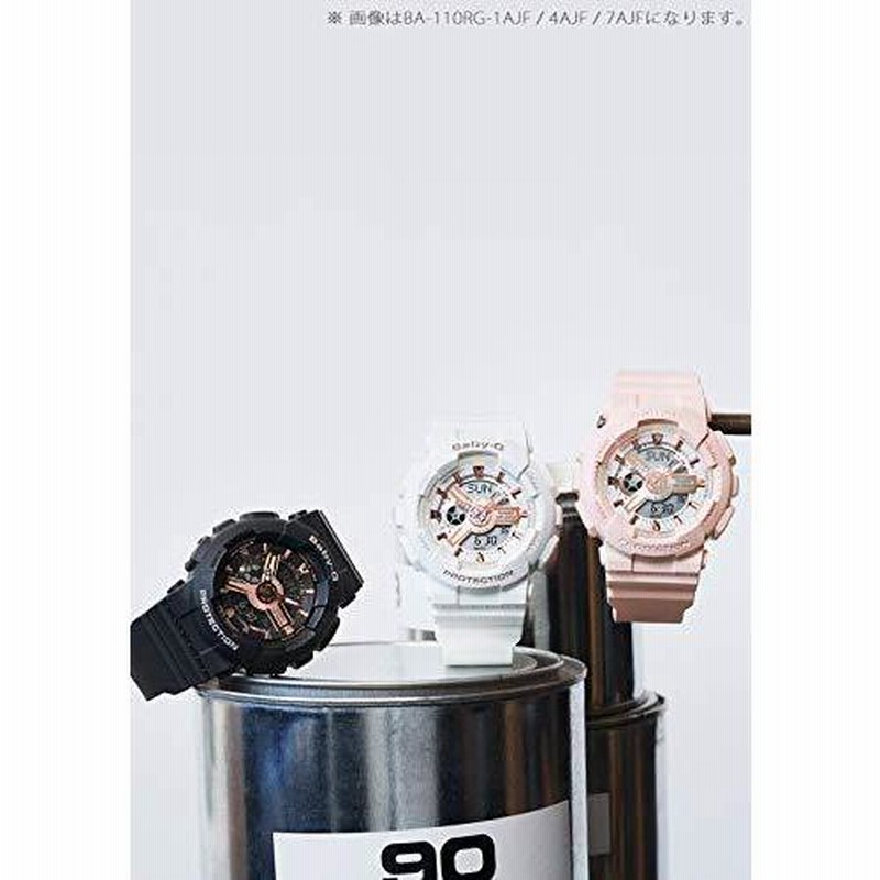 人気商品！！ カシオ 腕時計 ベビージー 国内品 BA1107A1JF レディース ホワイト 通販
