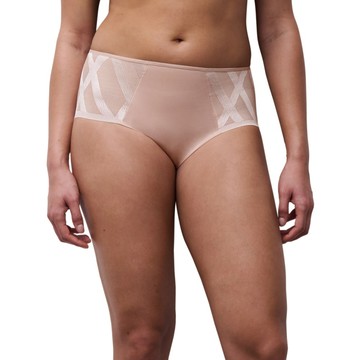 【Chantelle】高腰內褲>XS-M>玫瑰石英粉(15XC5_0RG)【Glaze】
