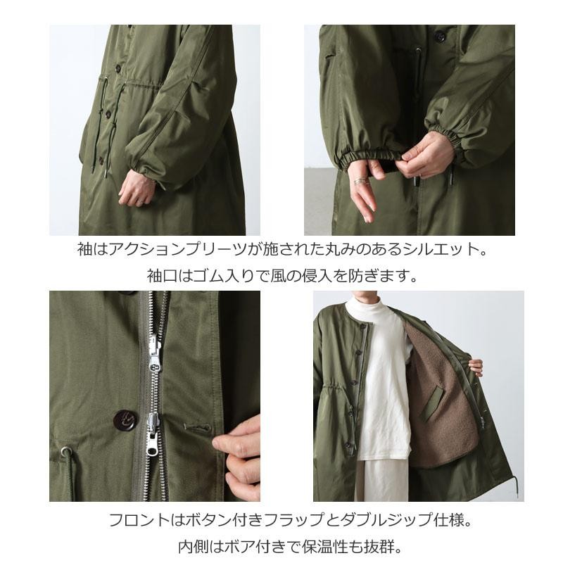 kelen (ケレン) REVERSIBLE NO COLLAR MOD COAT HALI / リバーシブル 