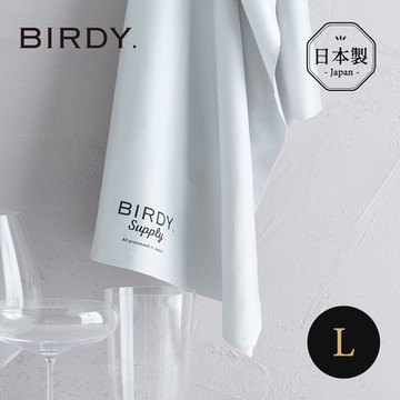 日本BIRDY 日製玻璃杯專用極細柔纖維無痕擦拭巾-L