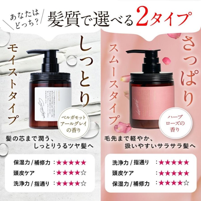 cocone クレイ クリーム シャンプー 380ｇ 頭皮ケア ヘアケア ダメージ