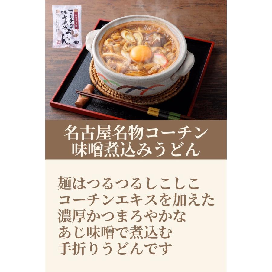 なごやきしめん亭 きしめん うどん 乾麺 3種×各4袋セット 味噌煮込みうどん カレーうどん 名古屋 お土産 割箸 おてふき 爪楊枝付き