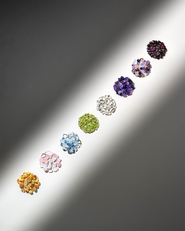 各式天然晶礦碎石