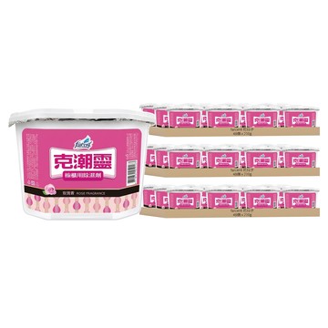 farcent 花仙子 克潮靈 櫥櫃用除濕劑 玫瑰香  210g  144個
