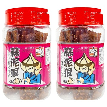 久品香 蒜泥狠 豆乾 原味  350g  2罐