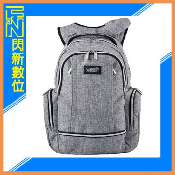 Wolffepack Luna 媽媽包 迴旋後背包 防水布料(公司貨)