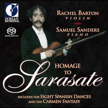 【停看聽音響唱片】【SACD】瑞秋．巴頓：向薩拉沙泰致敬 ( 雙層 SACD )