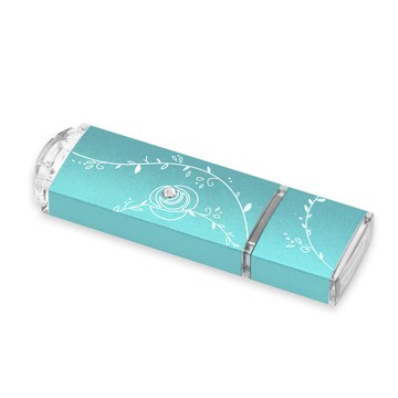 TCELL USB3.0 256GB 絢麗粉彩隨身碟-Tiffany藍