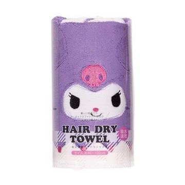 日本 Sanrio 三麗鷗 酷洛米速乾擦髮巾/毛巾 約40x100cm (JN800)