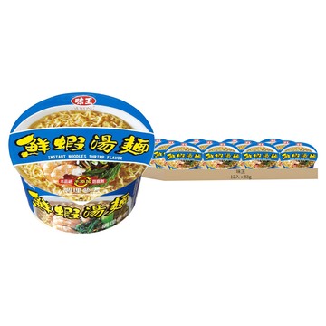 味王 鮮蝦湯麵 83g  12入