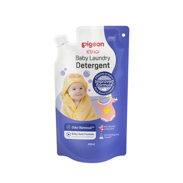 Pigeon 海外版嬰兒洗衣精450ml/補充包