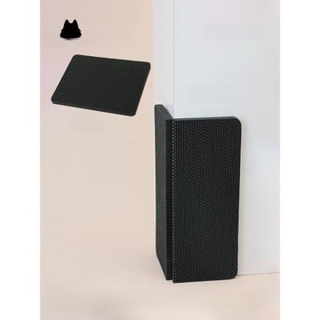 paperpark黑護角轉角貓抓板貼墻立式沙發防貓抓耐磨耐抓不易掉屑