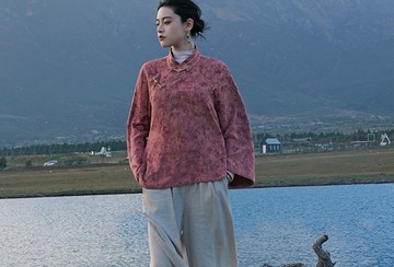 禪意 新中式復古藏裝 砂洗棉麻多色襯衣
