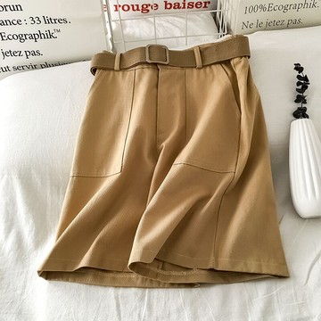 夏季新款韓版休閑短褲設計感小眾五分褲甜酷褲子高街ins潮女