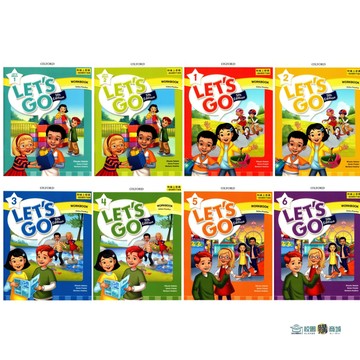 <麗文校園購>Let's Go 5/E Workbook (with Online Practice) 習作含線上練習 (全套共八冊)