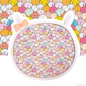 精選好物🌈趣貓集拼圖 木質拼圖喵星人疊疊樂治癒系軟萌小貓疊高高解壓禮物