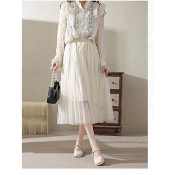 2025年新款高跟鞋女法式粗跟瑪麗珍方頭單鞋黑色漆皮小皮鞋一字帶