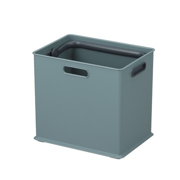 日本Sanka squ+ 提把收納盒 灰 SD