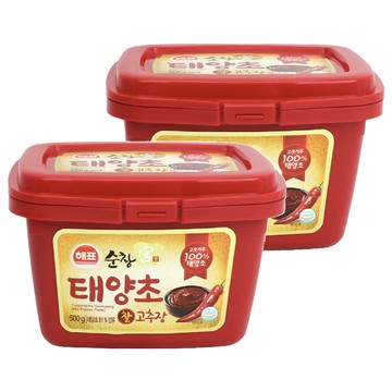 Haepyo 韓式太陽草辣椒醬 500g  2盒
