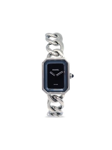 CHANEL Pre-Owned - 1987 Premiere Ladies 26mm - women - stainless steel - One Size - Black
